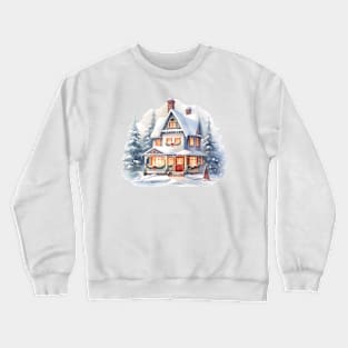 Holidays Christmas House Crewneck Sweatshirt